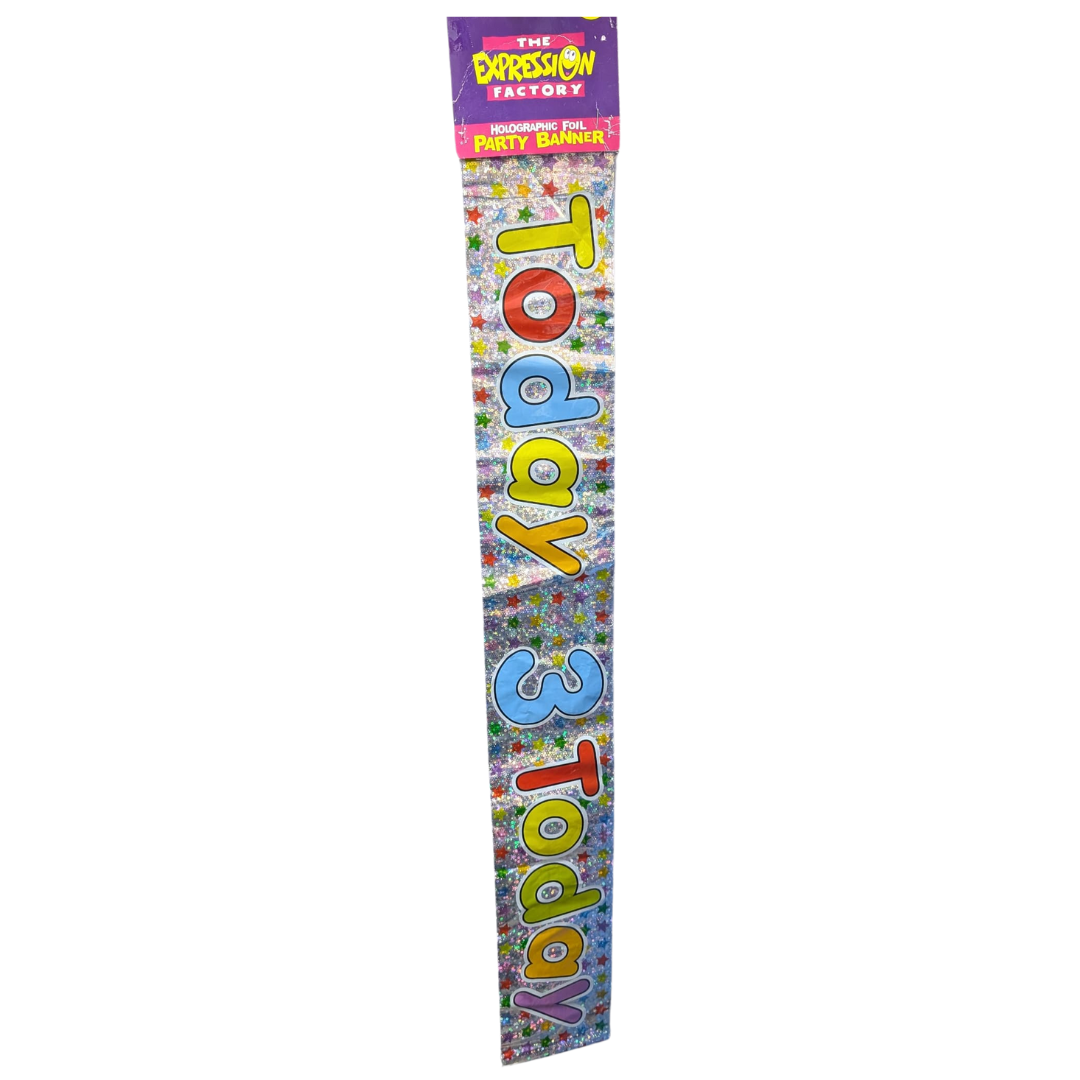 3 Today Holographic Banner