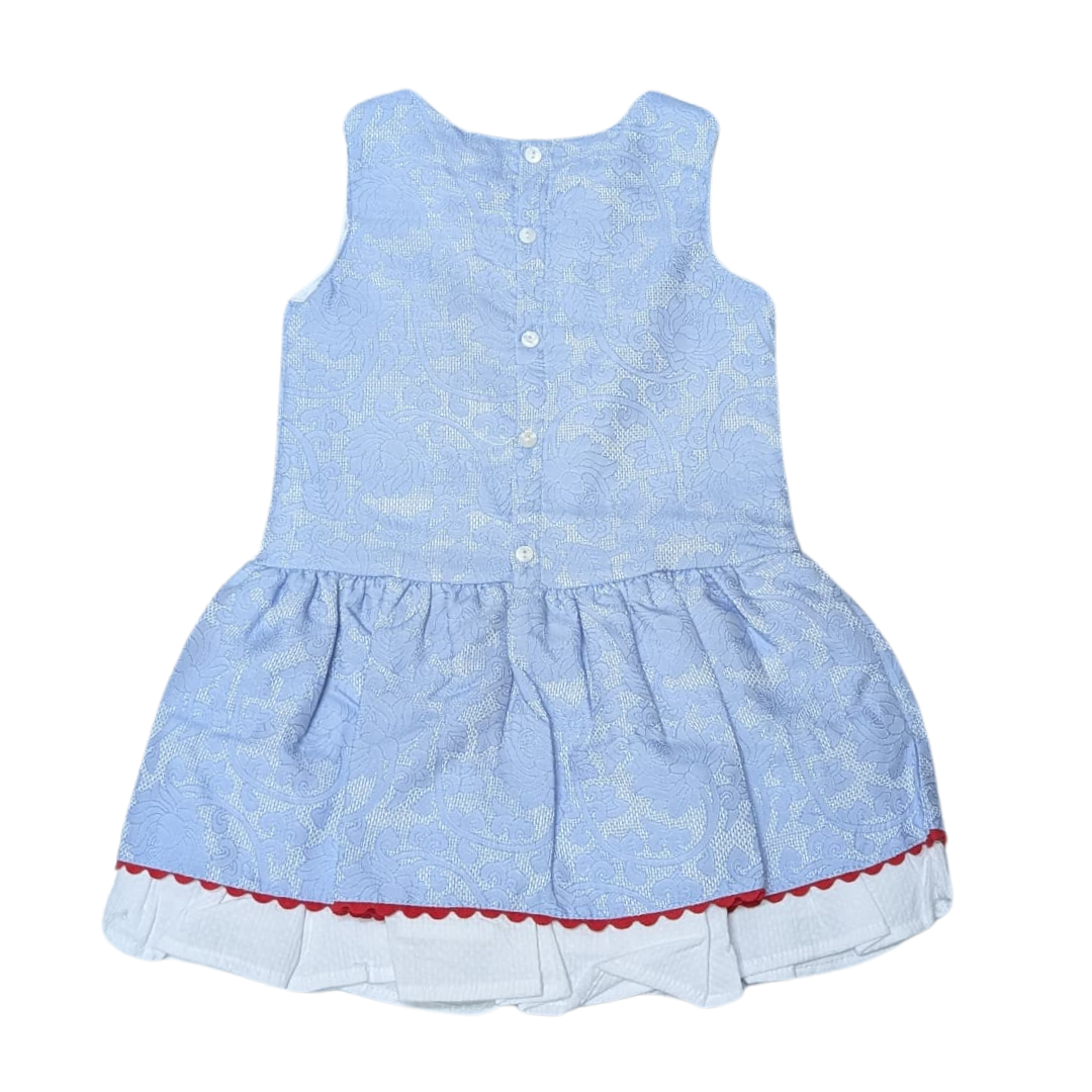 Newness Double Bow Layer Dress MM34