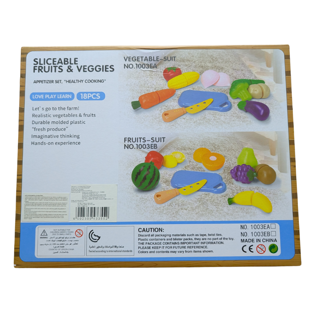 Sliceable Fruits and Vegetables Food Storage Box - Kolinbaby Eco