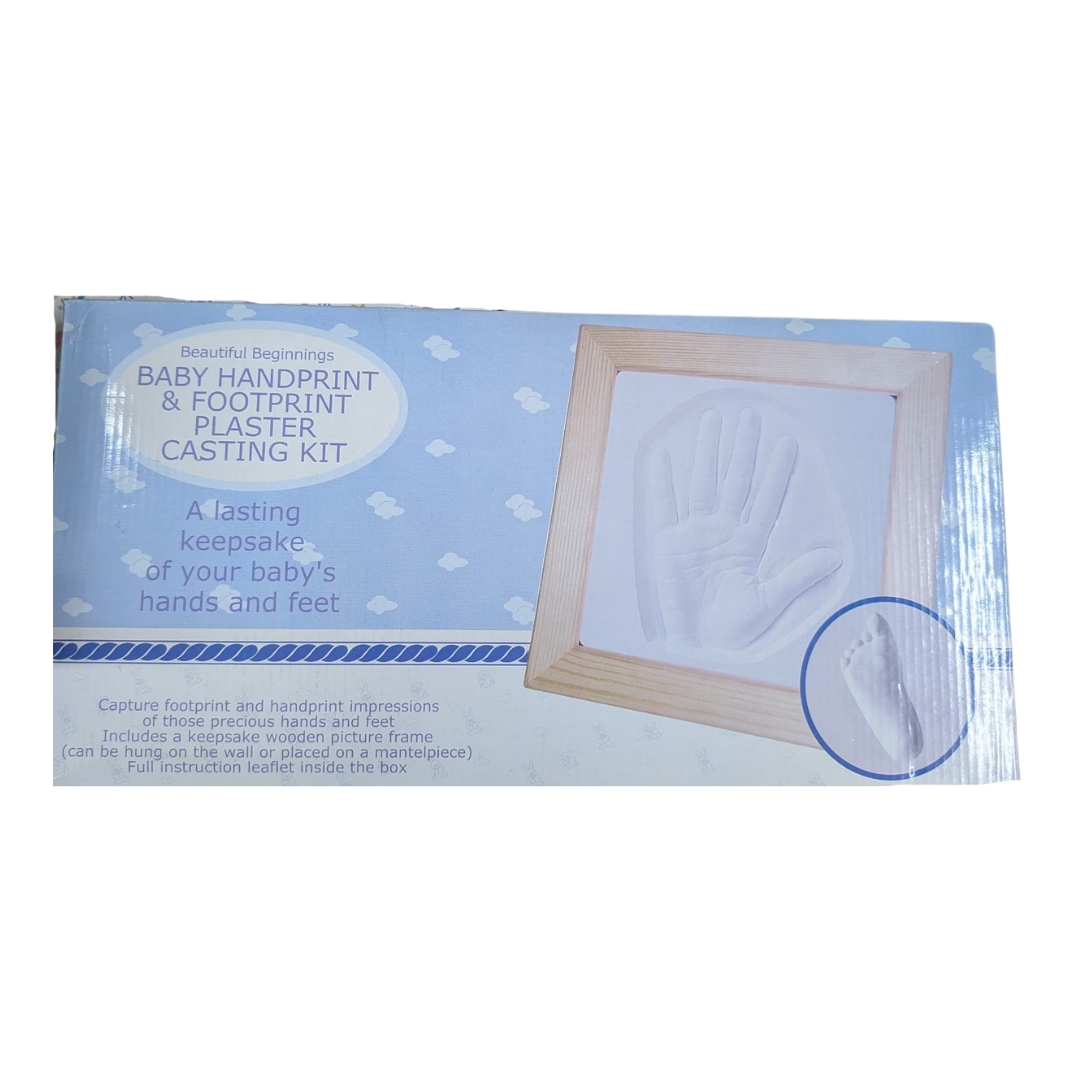 Baby Handprint & Footprint Plaster Casting Kit