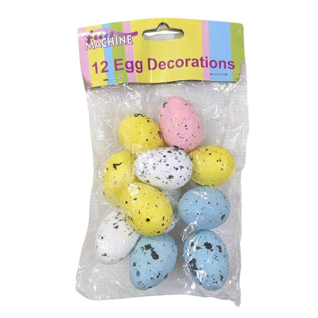 12 Egg Decorations