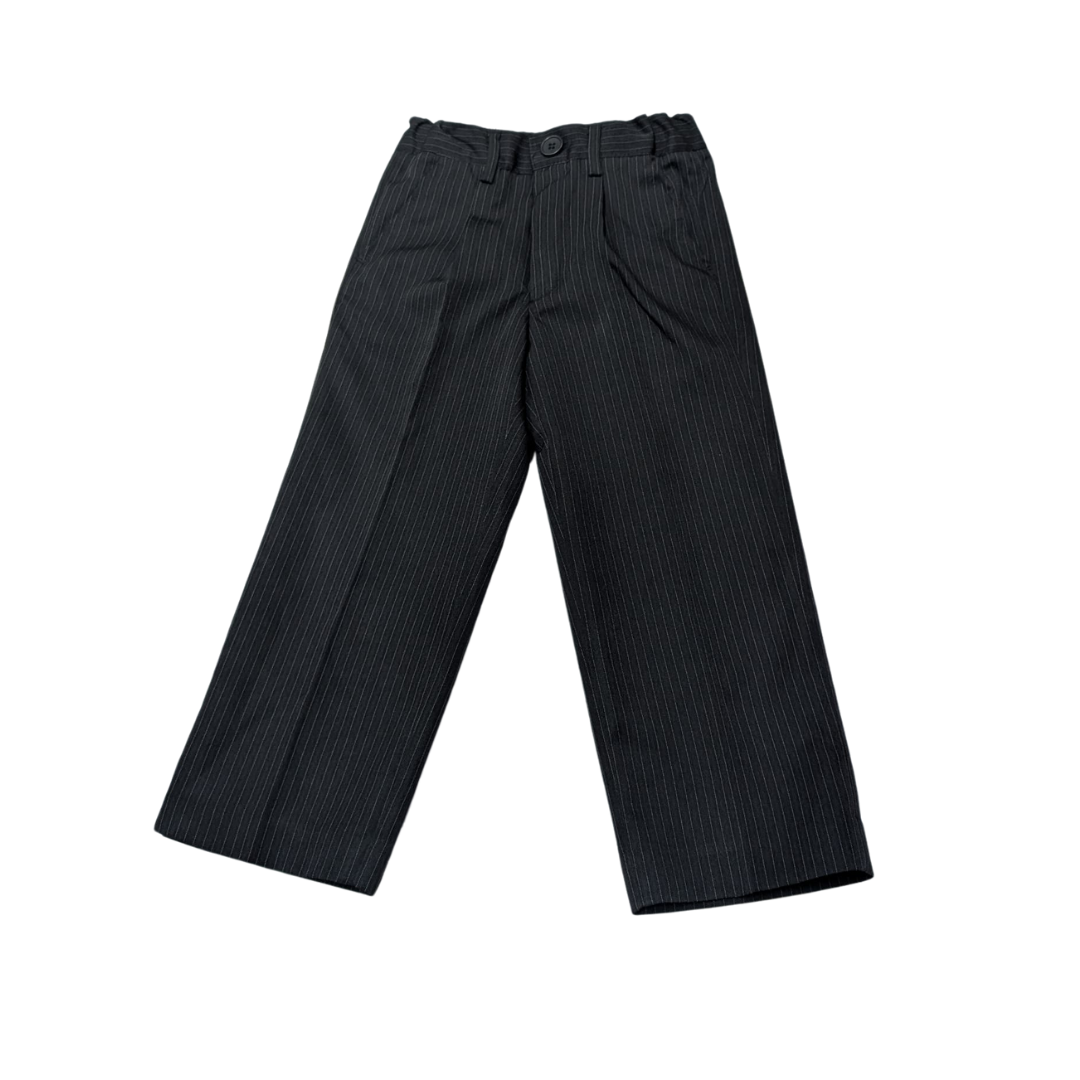 Duck & Dodge Black Pin Stripe 4 Piece Suit