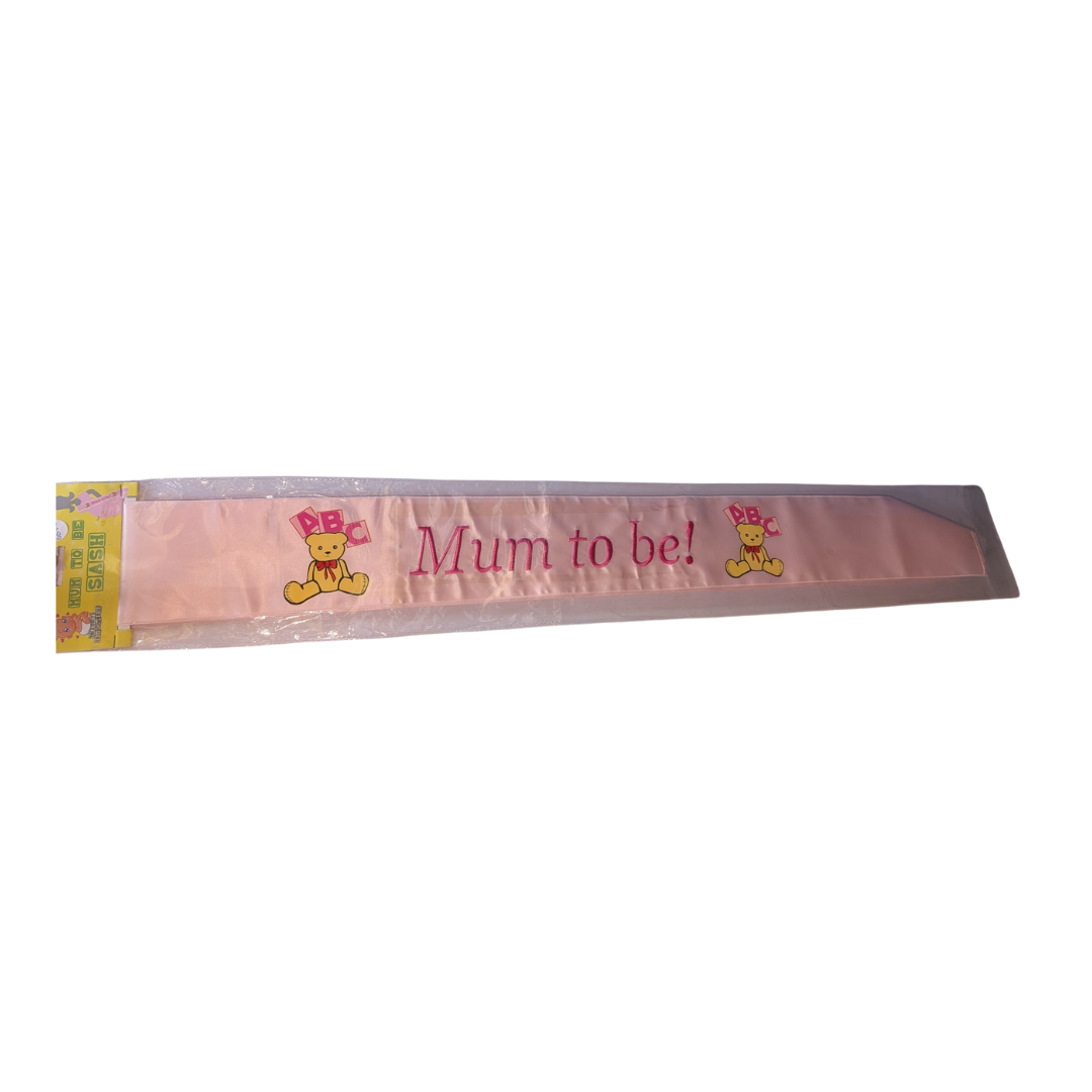 Mum to Be Sash
