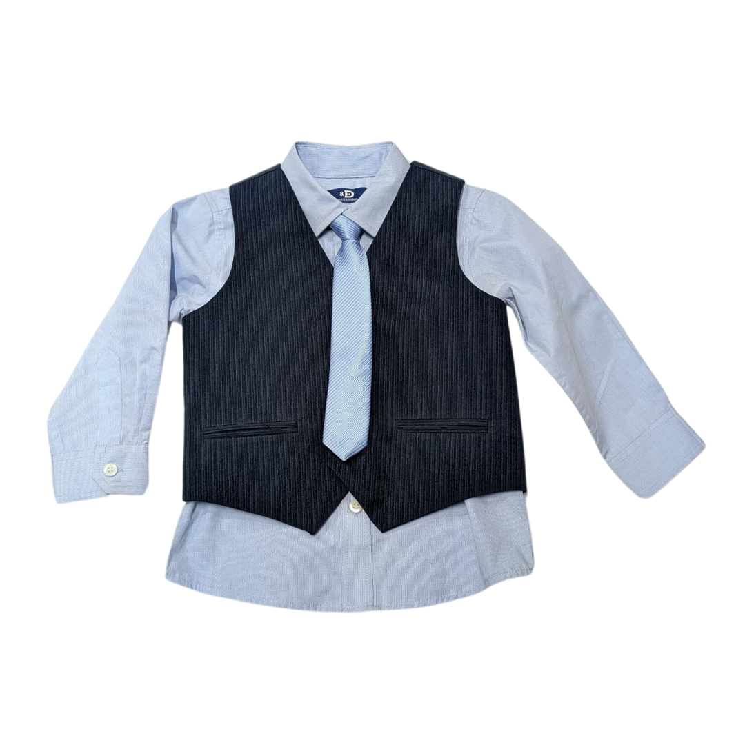 Duck & Dodge Navy 3 Piece Suit