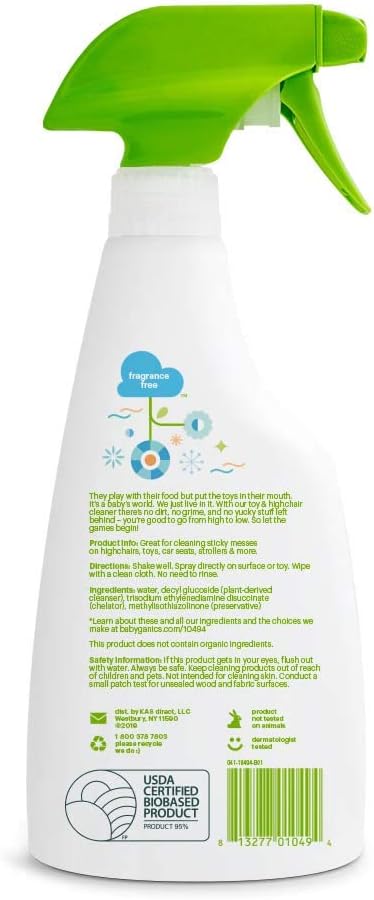 Babyganics Toy & Highchair Cleaner Spray