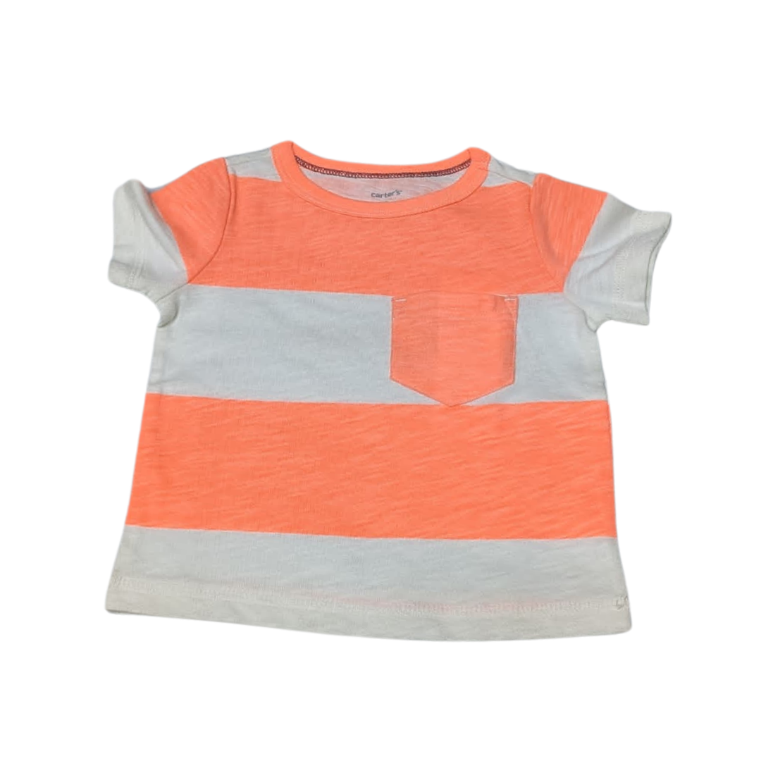 Carters Orange Stripe T-Shirt MAR54