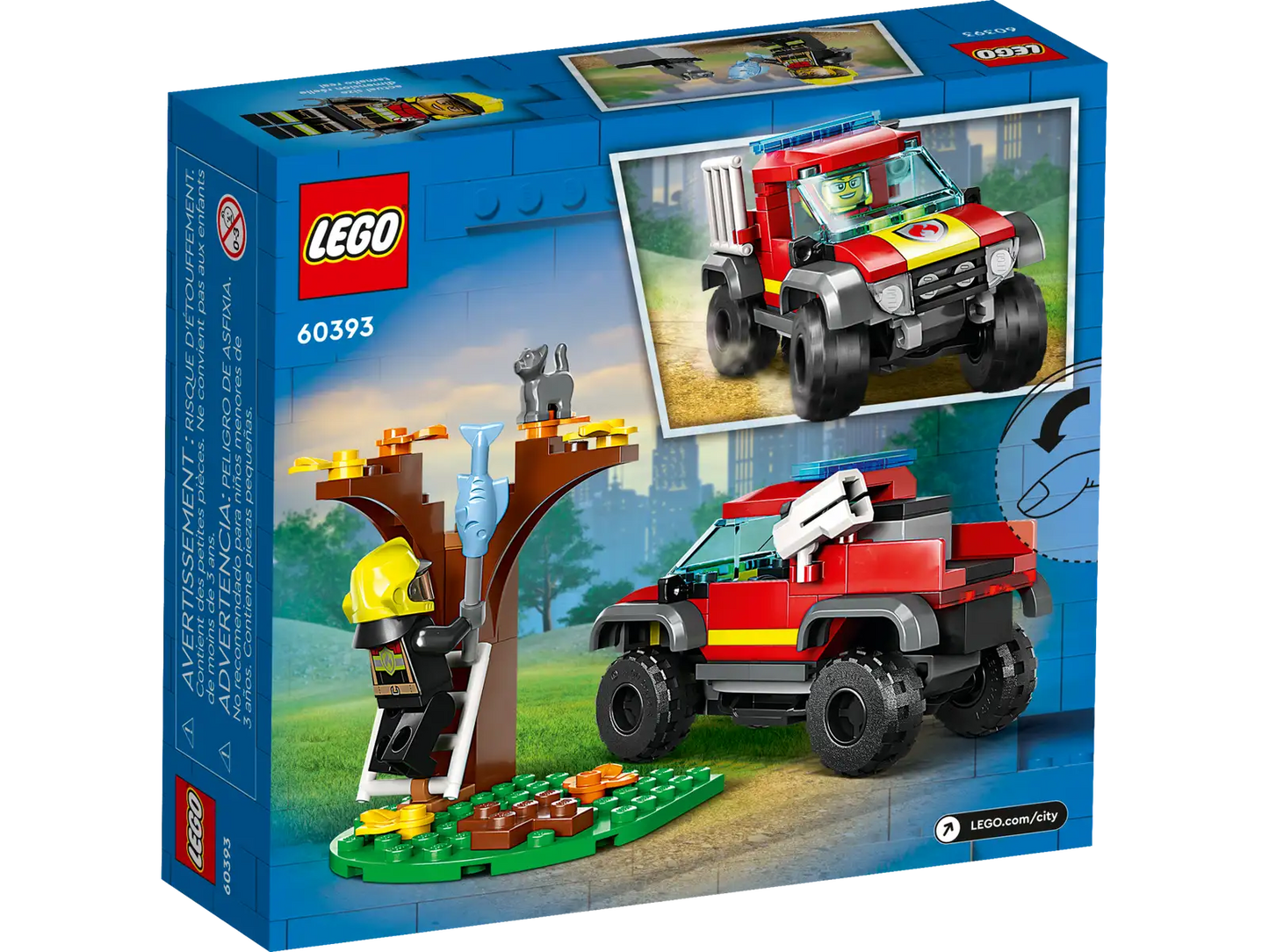 LEGO City 4x4 Fire Truck Rescue