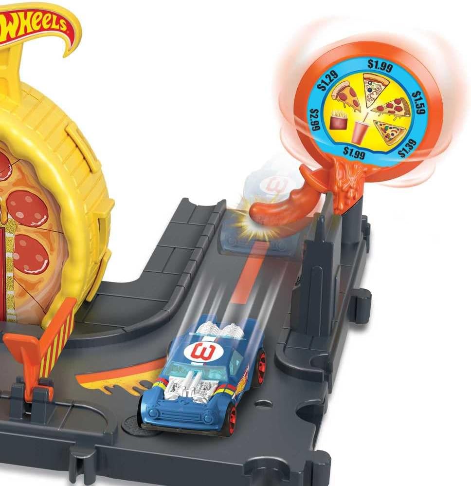 Hot Wheels Speedy Pizza Pick Up