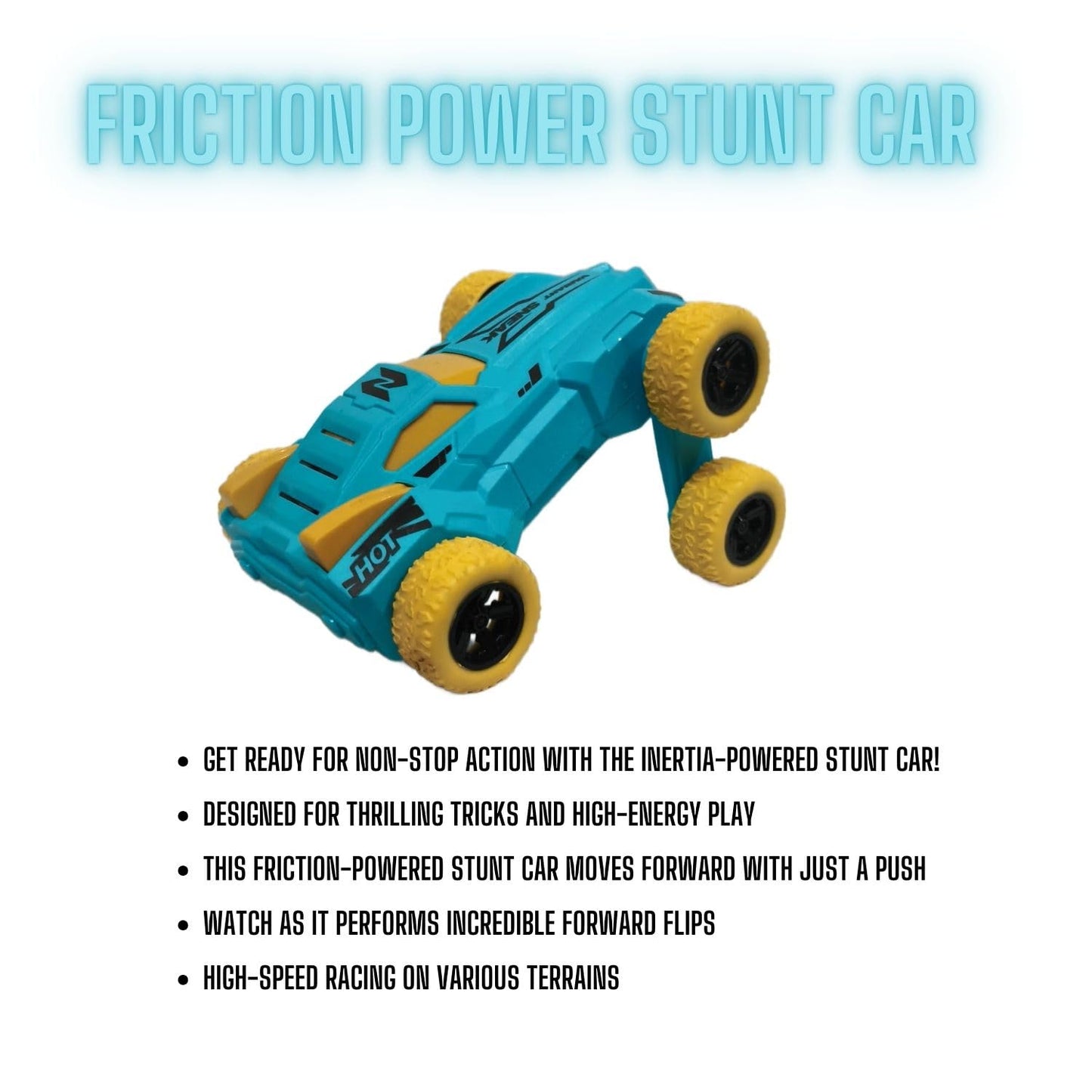 Friction Powered Stunt Cars