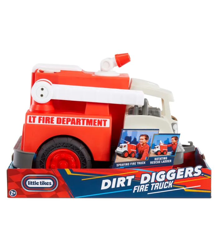 Little Tikes Dirt Digger Real Working Fire Truck