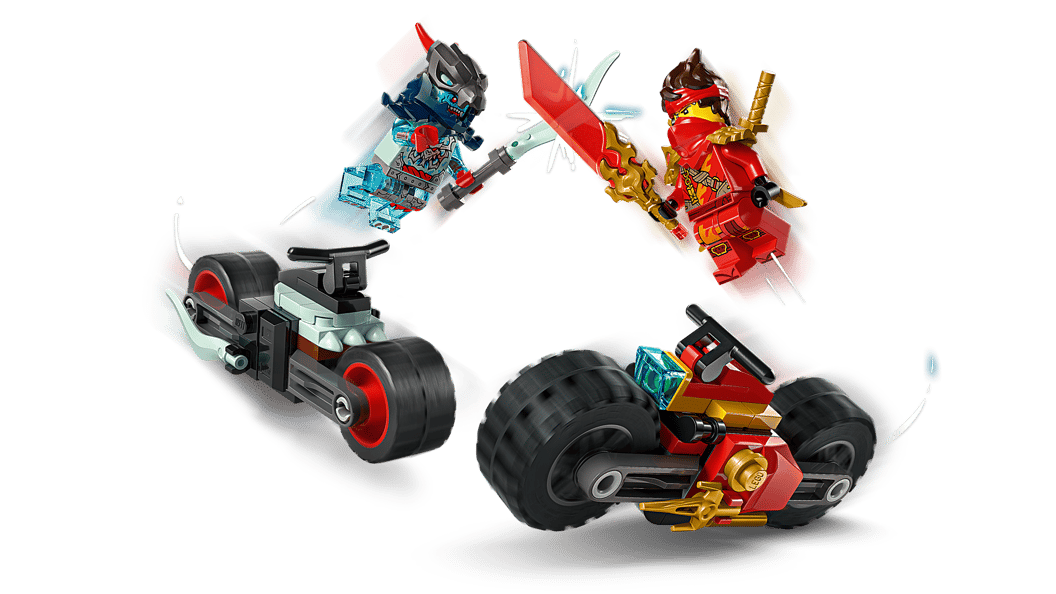 LEGO NINJAGO Kai's Motorcycle Speed Race