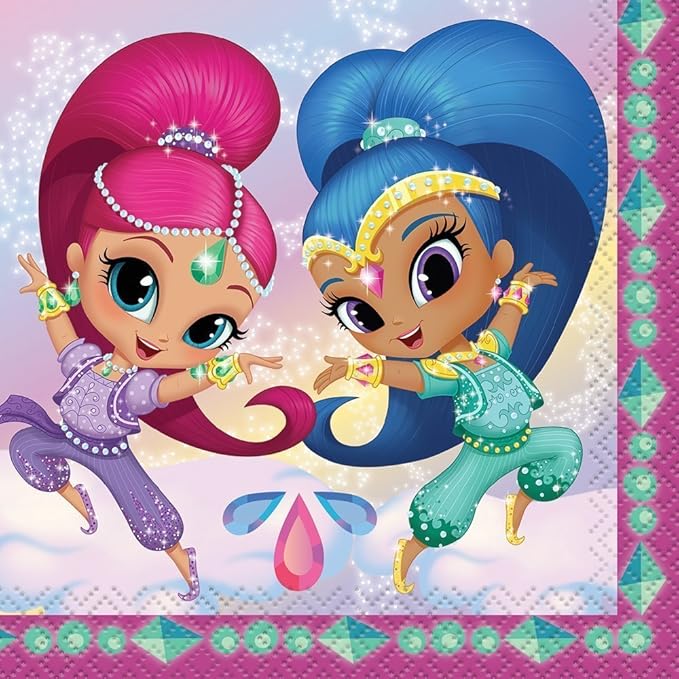 Shimmer and Shine Paper Napkins