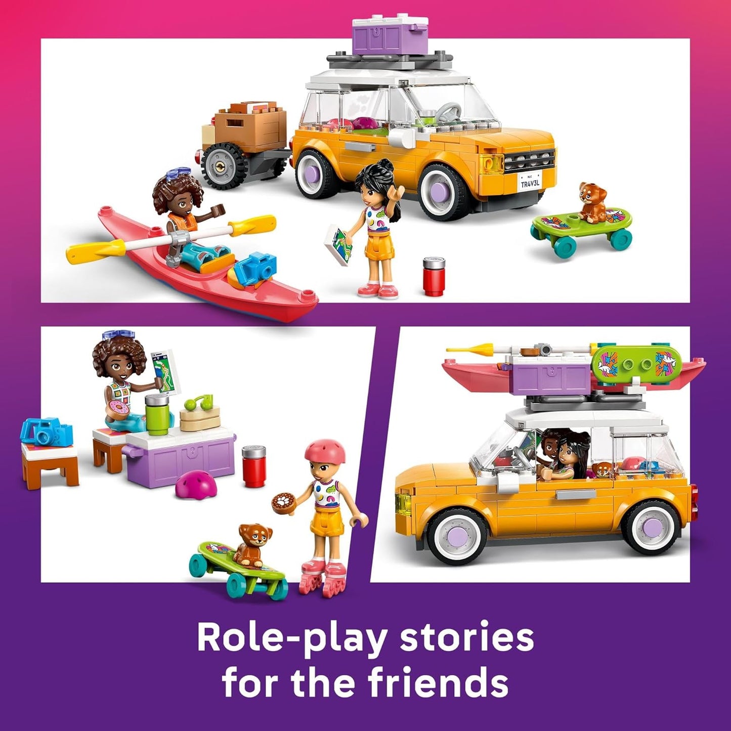 LEGO Friends Friendship Road-Trip Travel Car