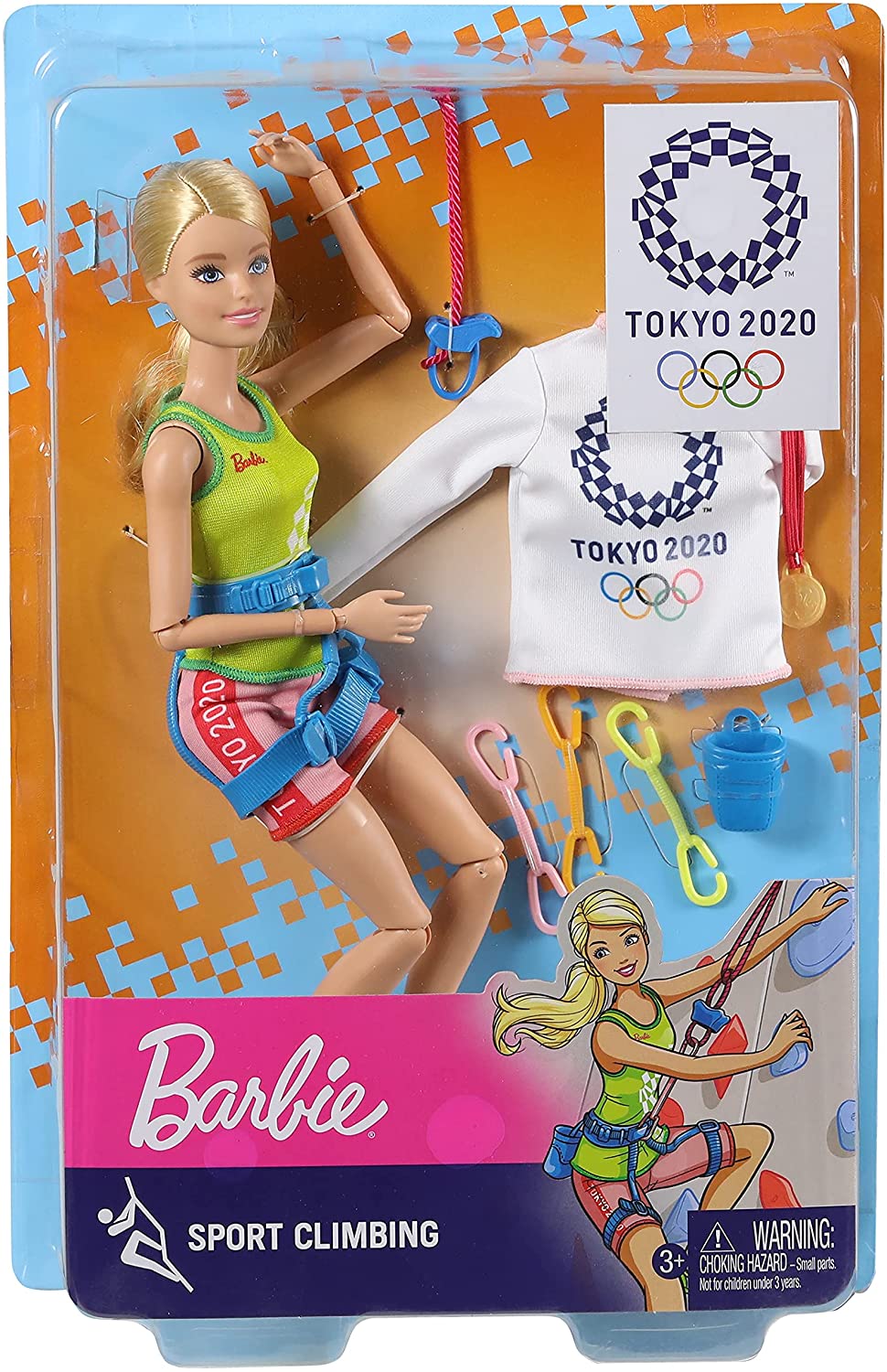 Barbie Olympic Games Tokyo 2020 Sports Climbing Doll