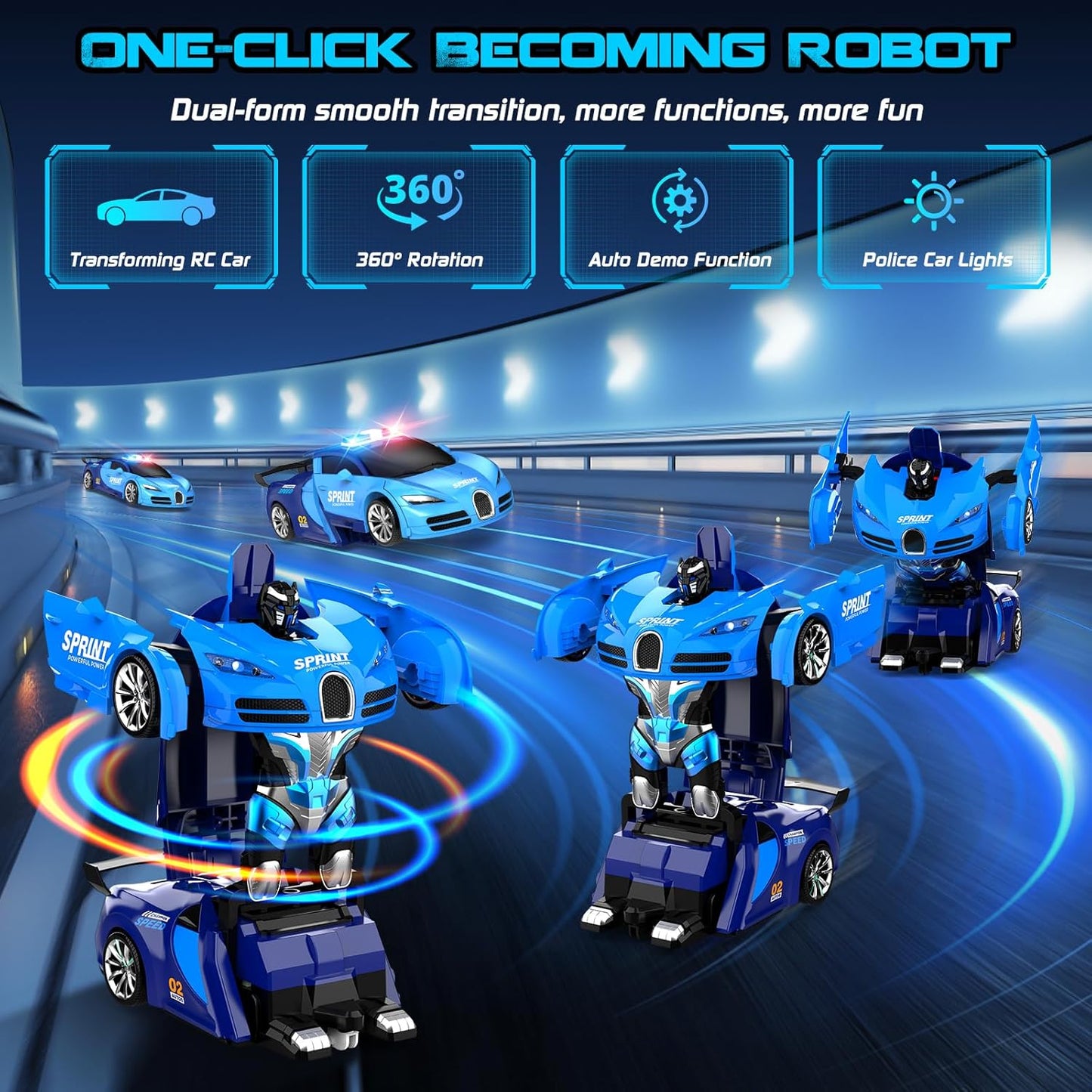 One Click Becoming Robot