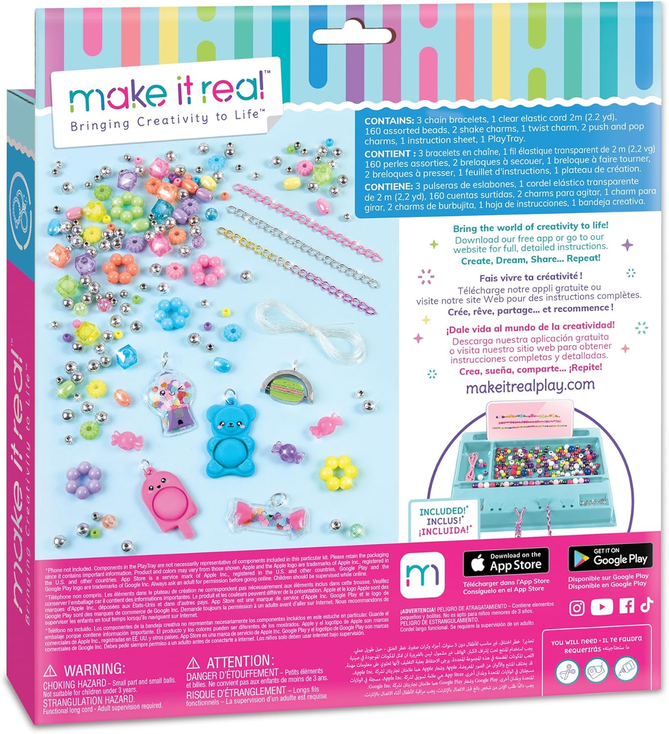 Pop! Shake! Twist! DIY Bracelets Kit