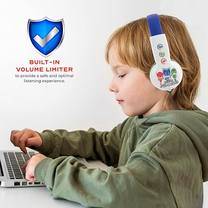 PJ Masks Kids Safe Headphones