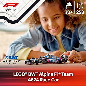 LEGO Speed Champions BWT Alpine F1 Team A524 Race Car