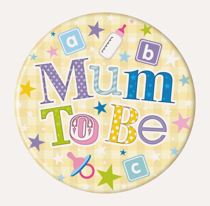 Mum to Be Jumbo Badges