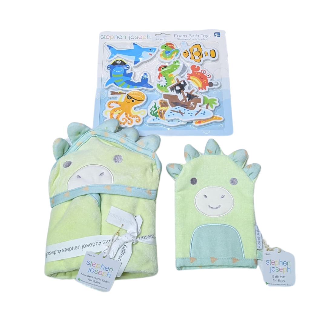 Dino Bath Set