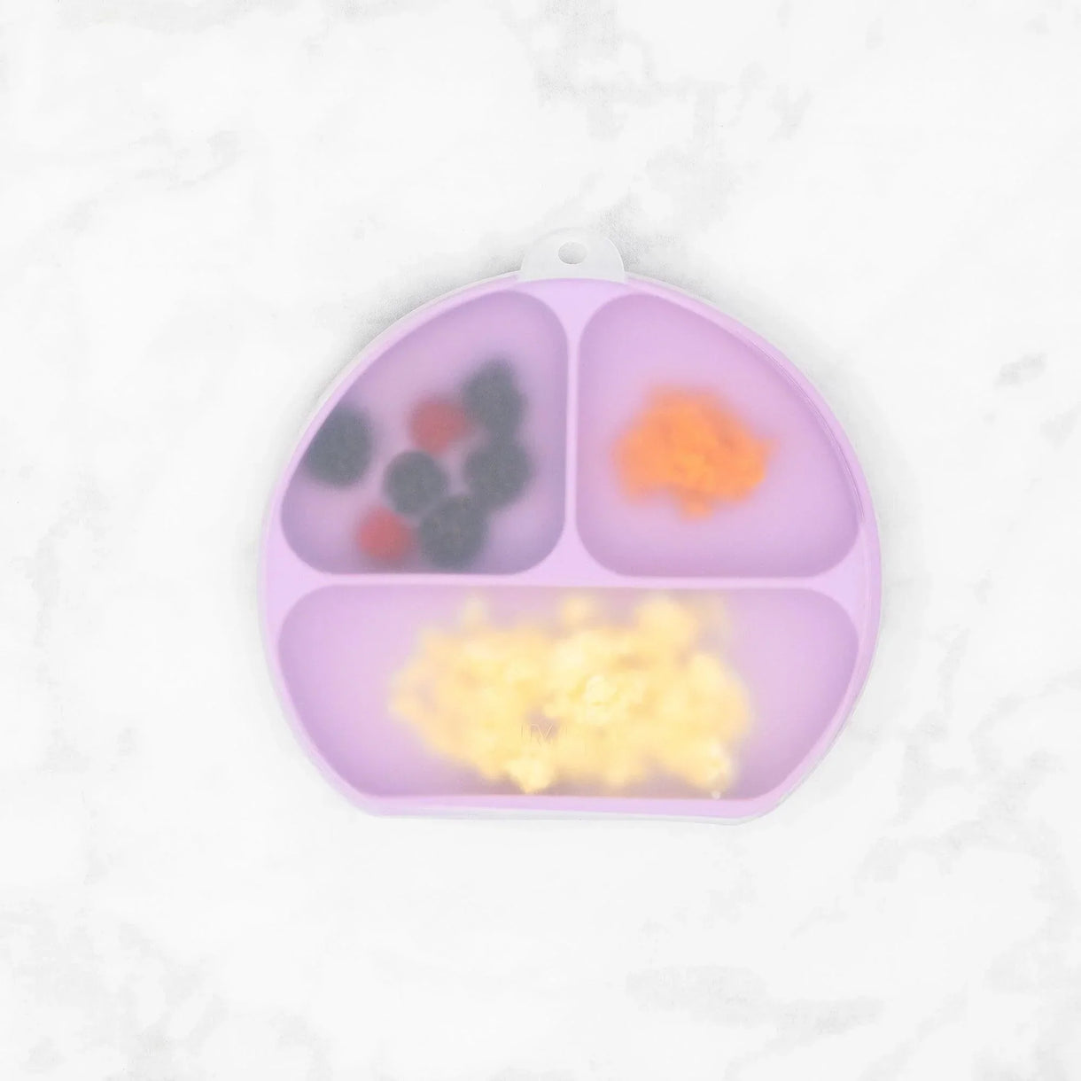 Bumkins Silicone Grip Dish with Lid (3 Section)