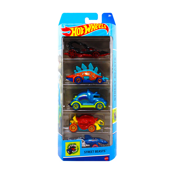 Hot Wheels Street Beasts 5 Pack