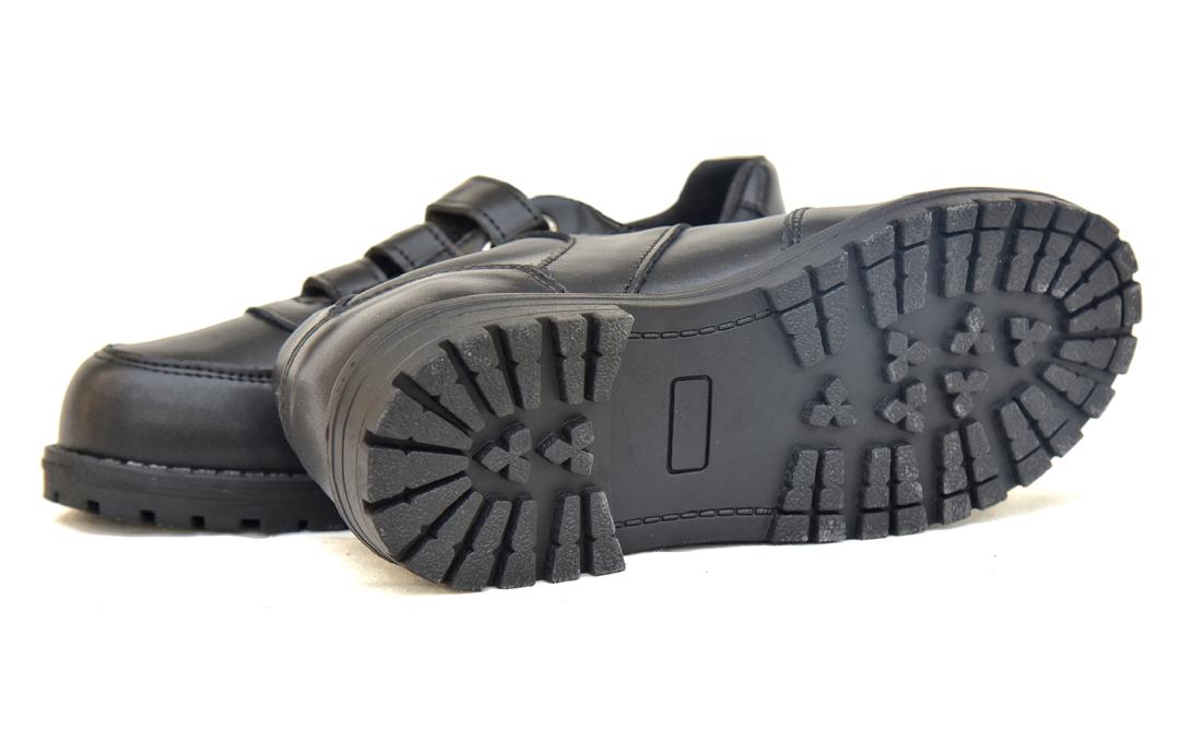 IJE Boys shoes 3 Velcro straps