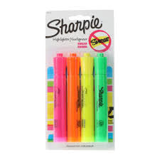 Sharpie Highlighter 4 Chisel