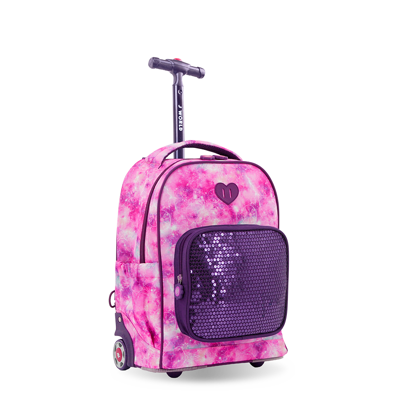 Jworld Sparkle 15" Rolling Backpack