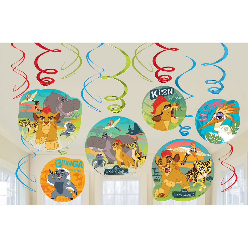 Lion Guard Swirl Decorations