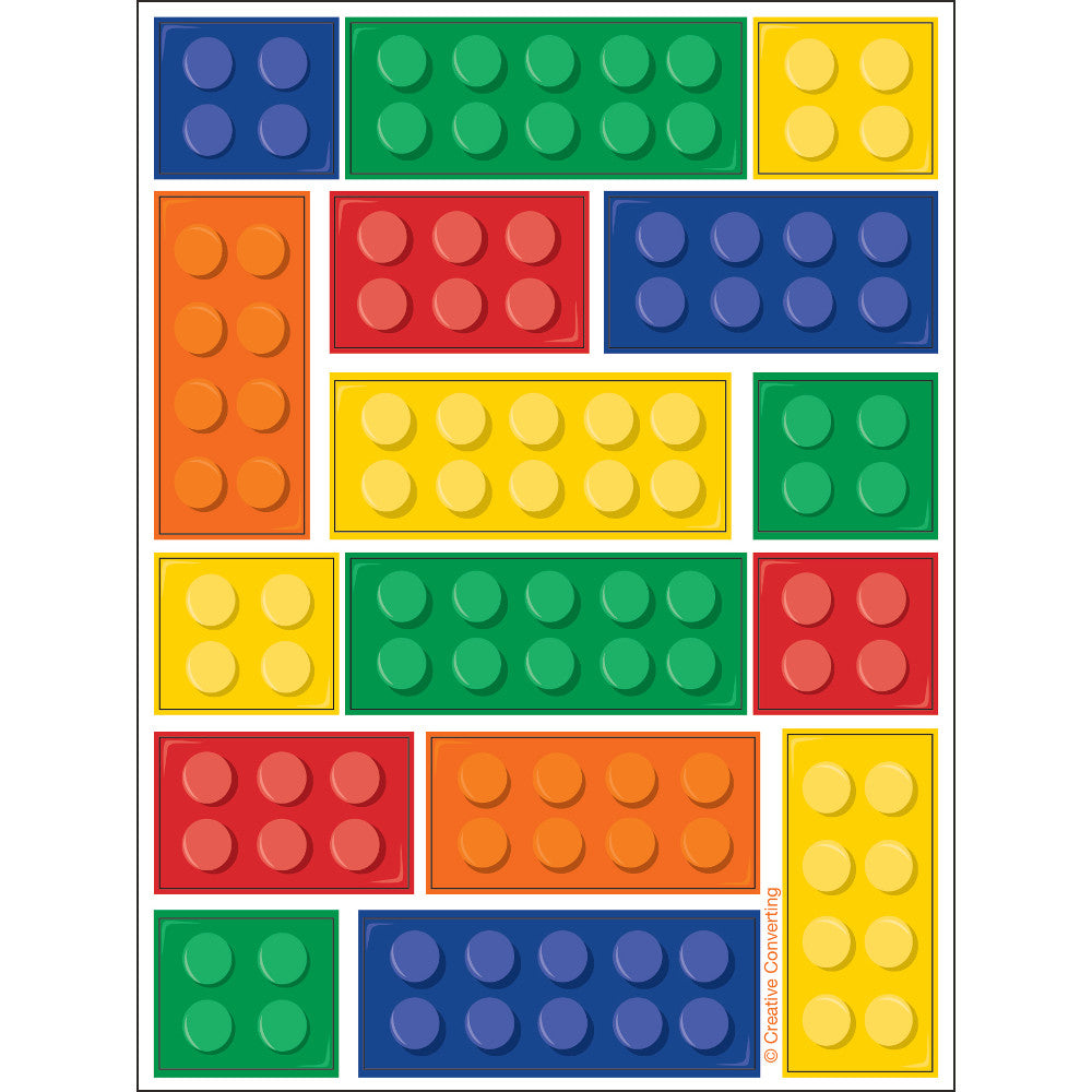 Building Block Stickers