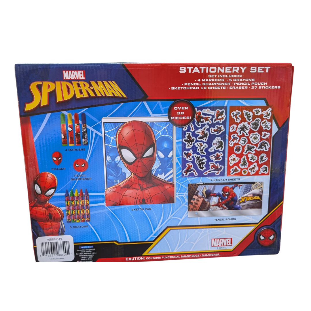 Spiderman Stationery Set
