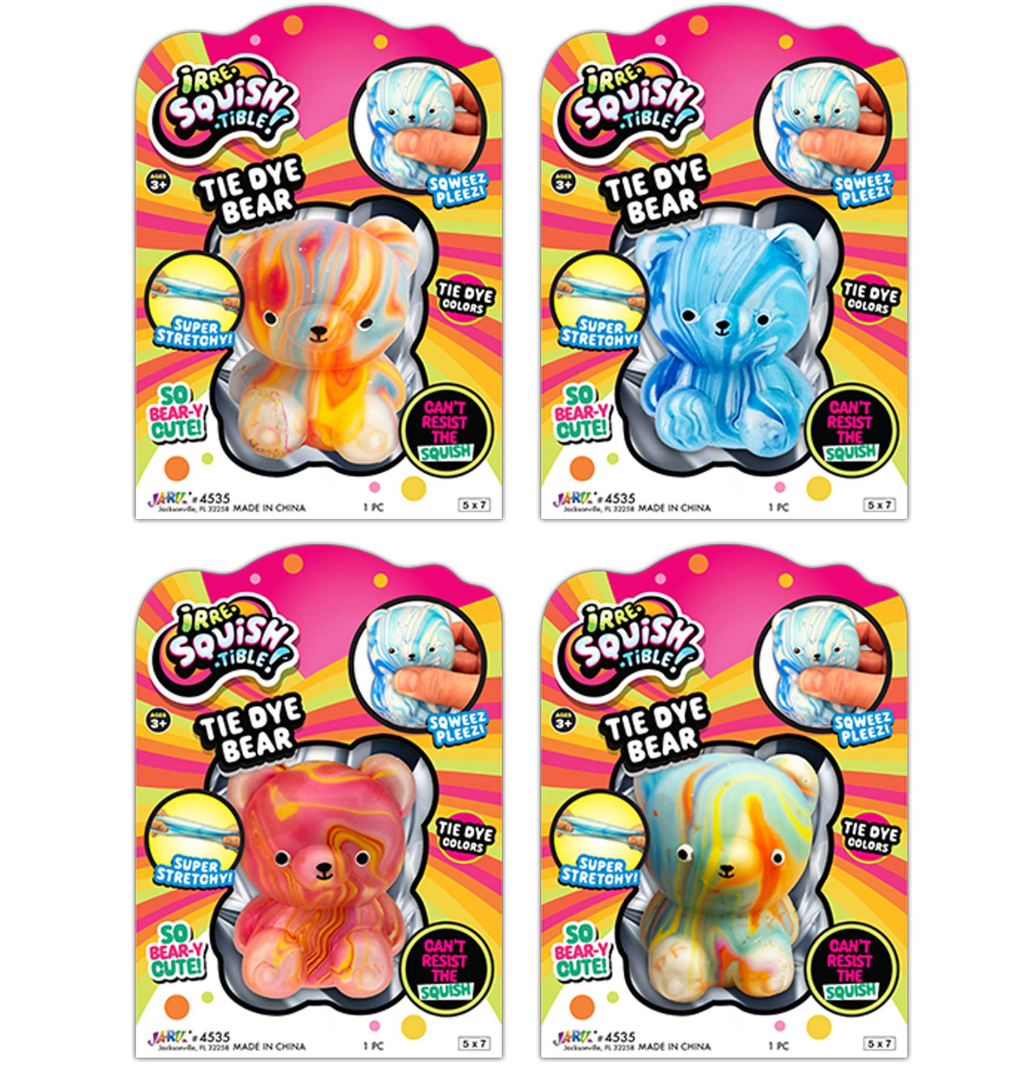 Irresquishtible Tie Dye Bear