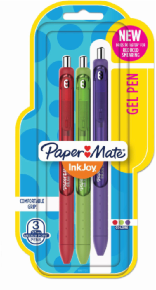 Papermate InkJoy Gel Pens