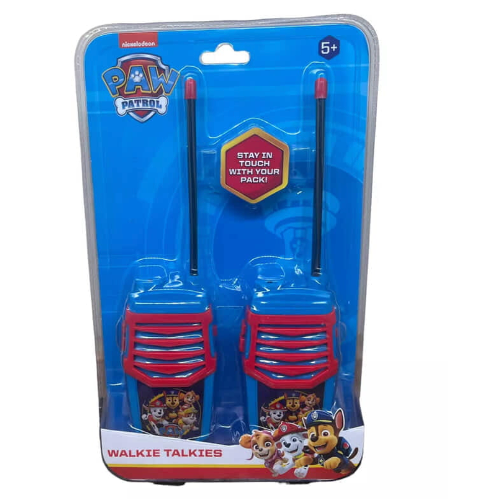 Paw Patrol 2-Way Walkie Talkie Set