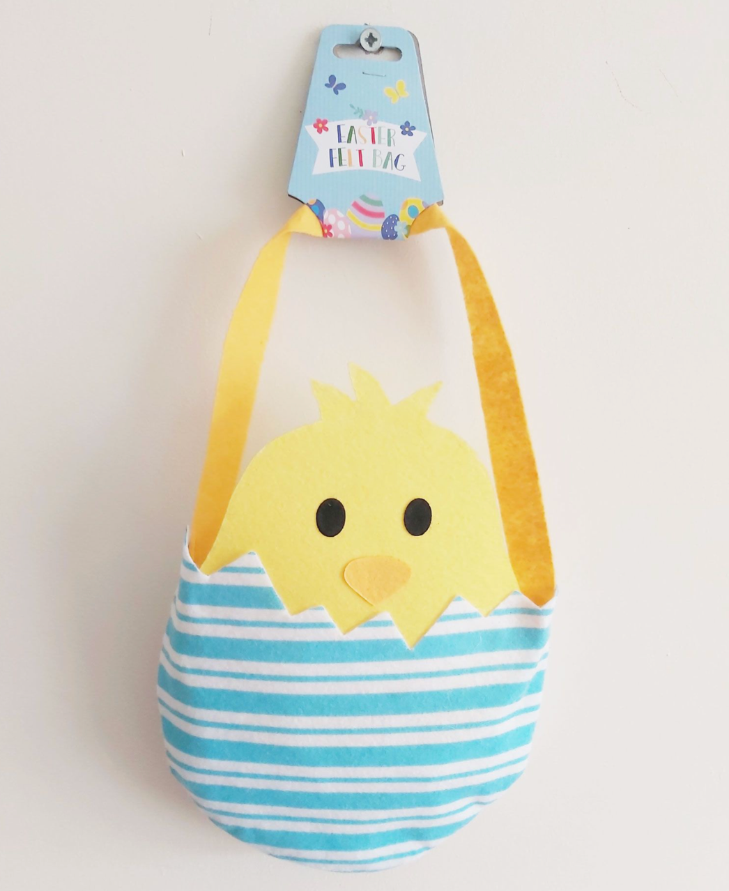 Yellow Chick Easter Egg Hunt Bag
