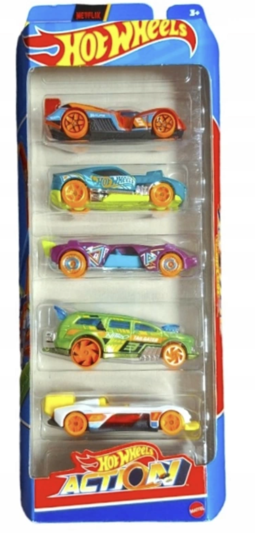 Hot Wheels Action 5 Pack