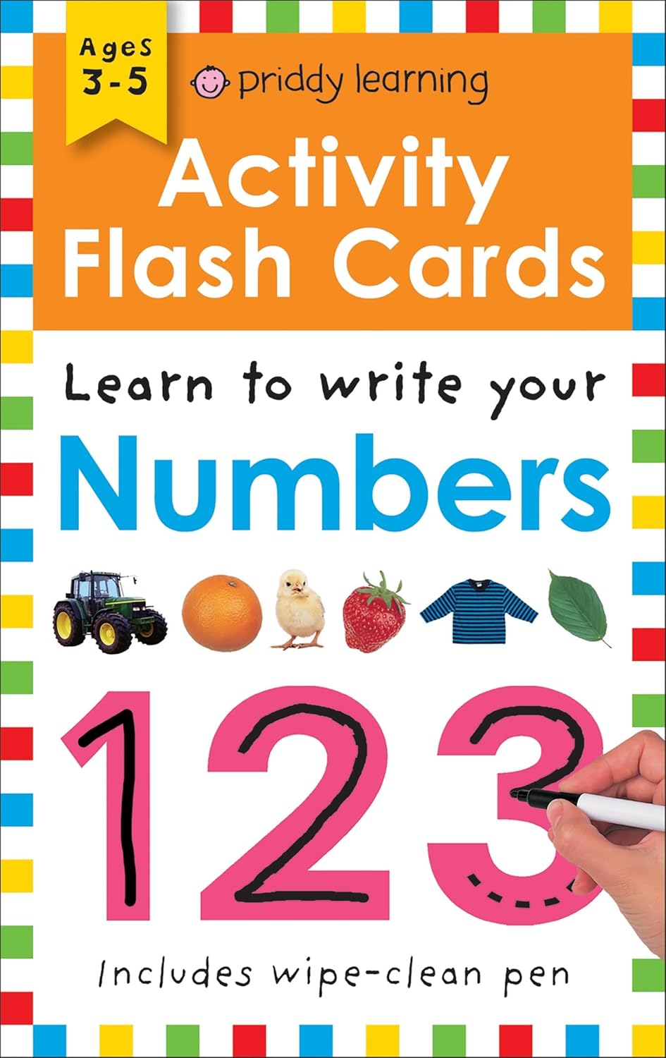 Numbers Activity Flash Cards