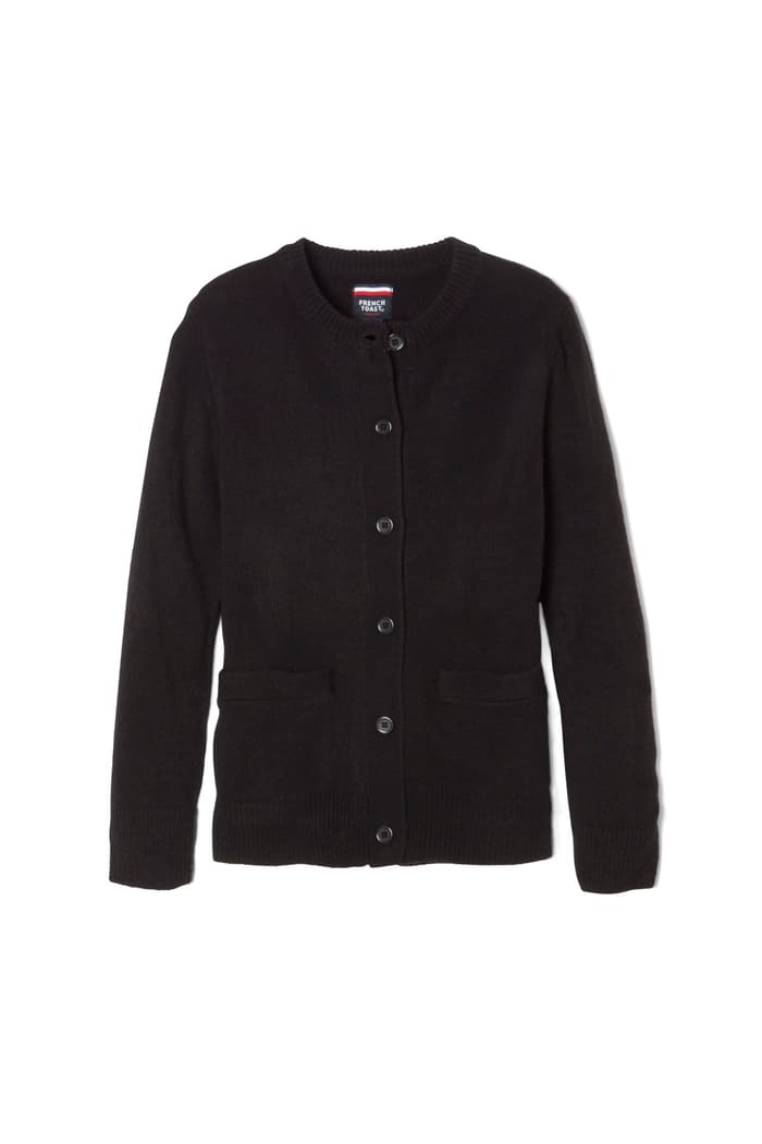 French Toast Crew Neck Cardigan