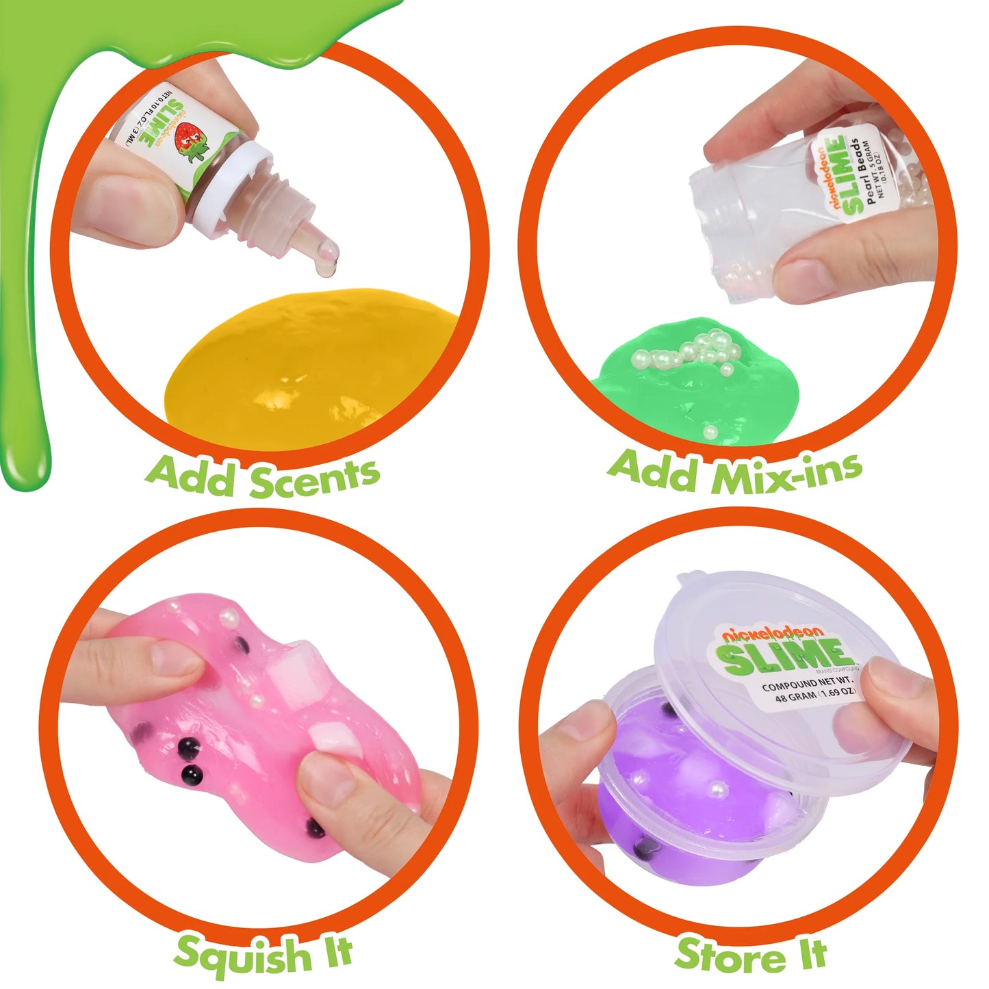 Nickelodeon Slime Mix & Play Boba Blast