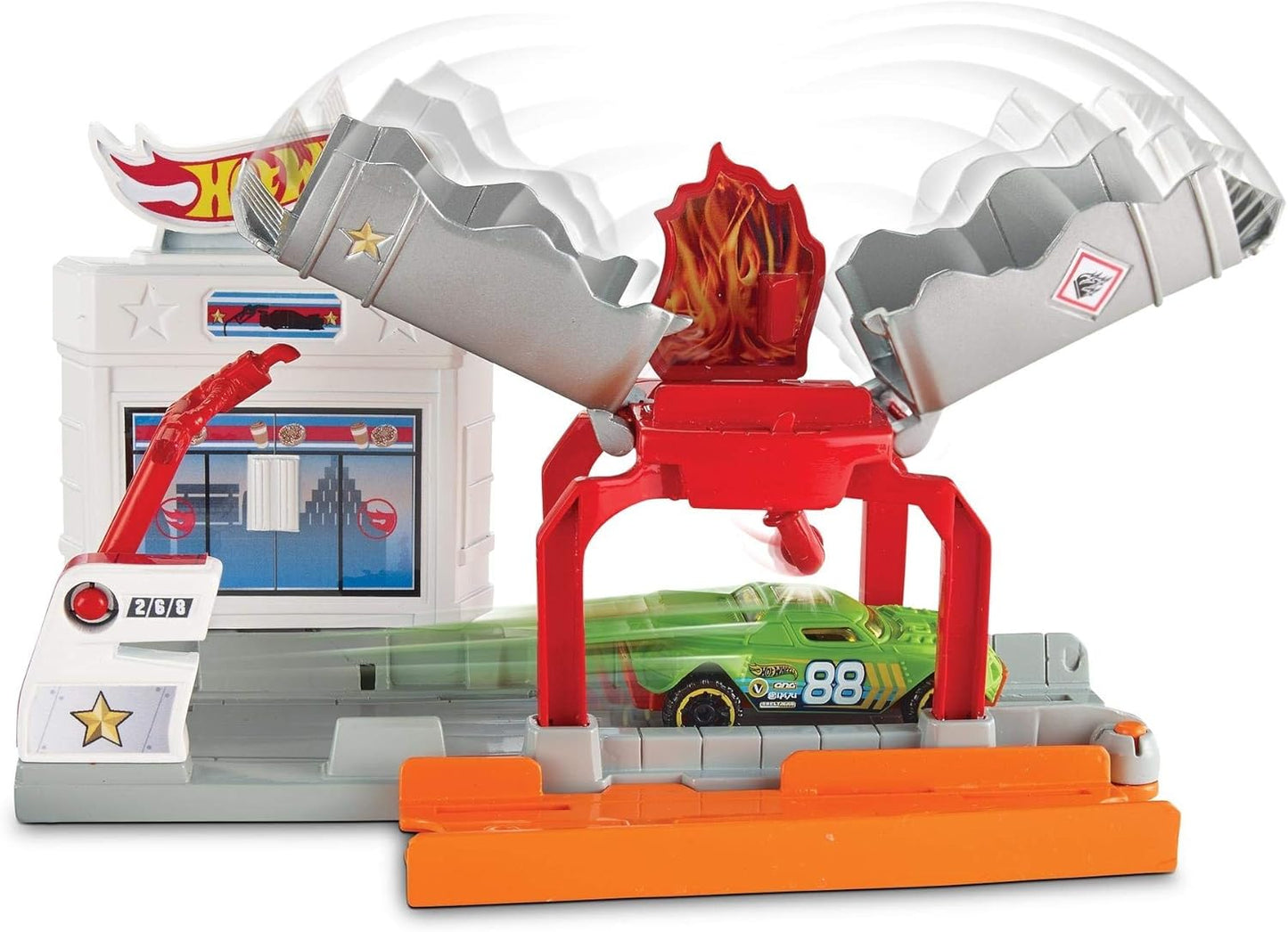 Hot Wheels City Blaze Blast Explosion