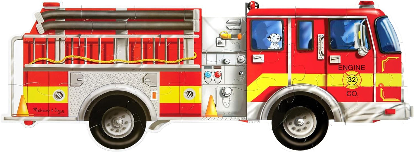 Giant Fire Truck Puzzle