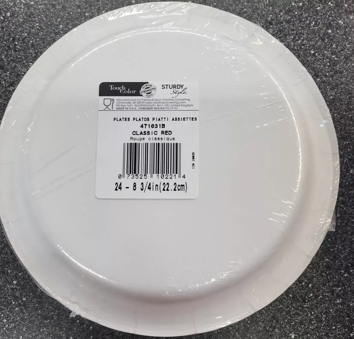 Red Paper Party Plates