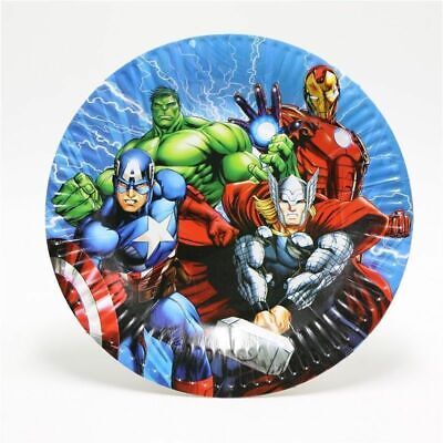 Avengers Party Plates