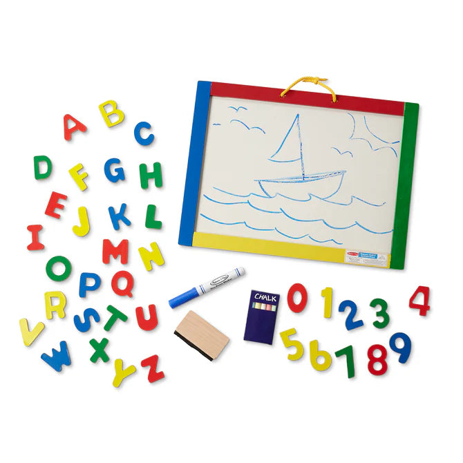 Magnetic Chalkboard & Dry-Erase Board