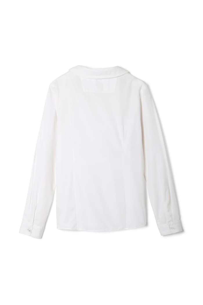 French Toast Long Sleeve Peter Pan Collar Blouse