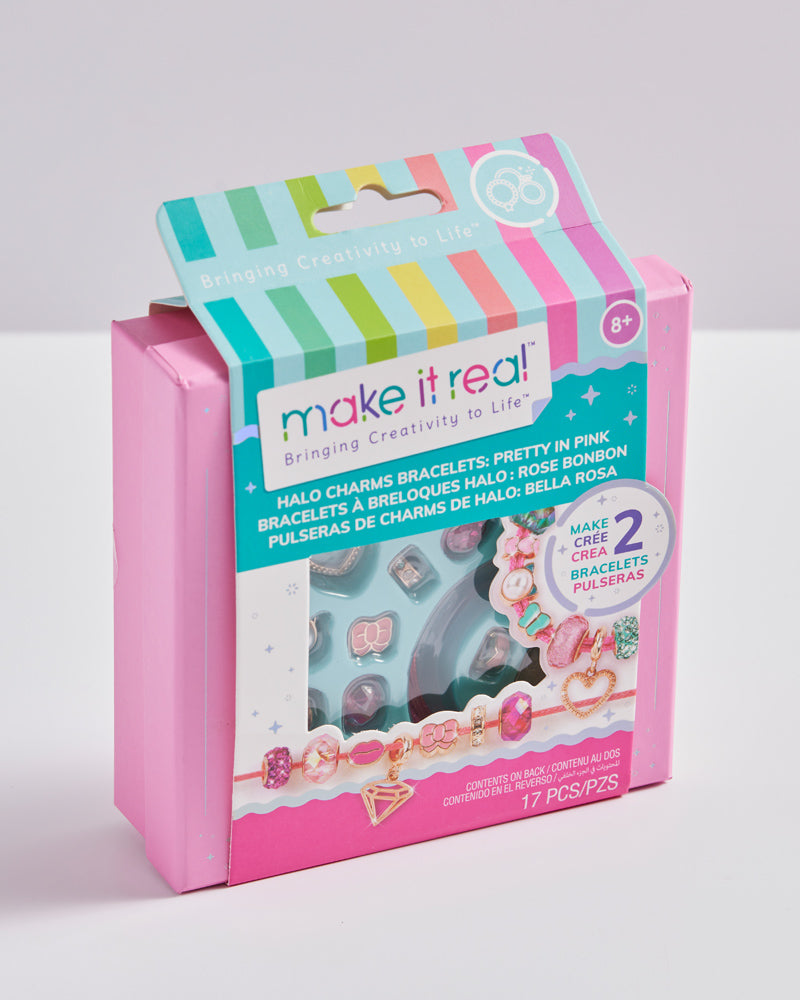 Halo Charms Bracelets - Pretty in Pink