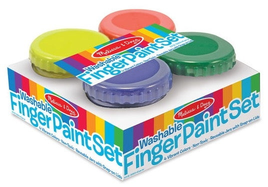 Washable Finger Paint Set