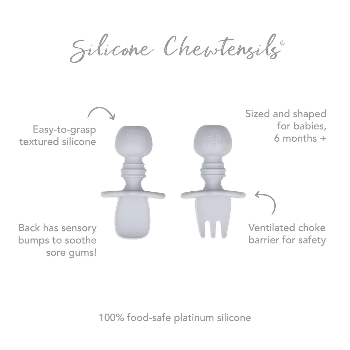 Bumkins Silicone Chewtensils