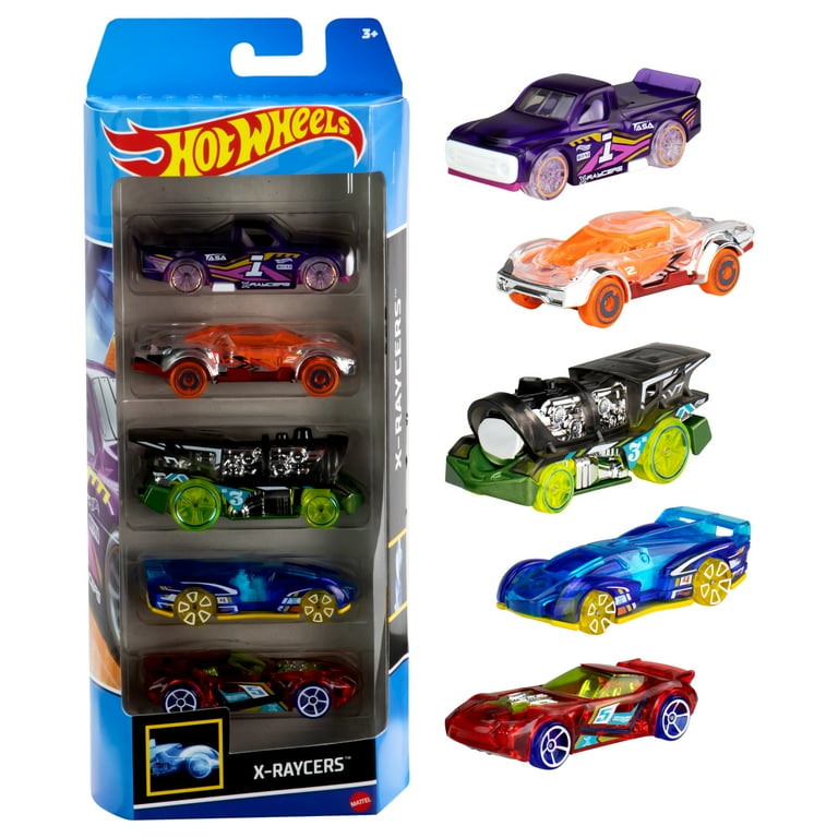 Hot Wheels X-Raycers 5 Pack